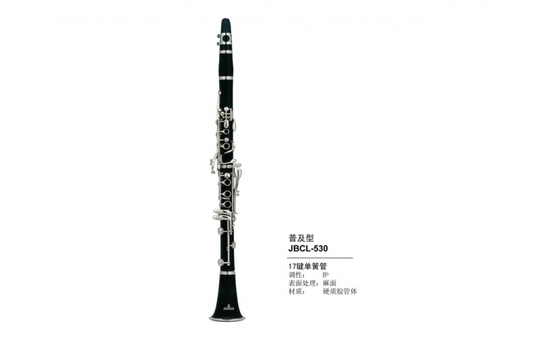 津宝·黑管·CL-530（哑光/双节头）