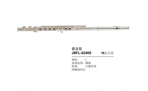 津宝·长笛·FL-6248S（镀银）