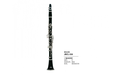 津宝·黑管·CL-530（哑光/双节头）