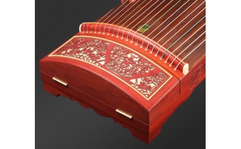 敦煌·拉花古筝·696M（渔舟唱晚)